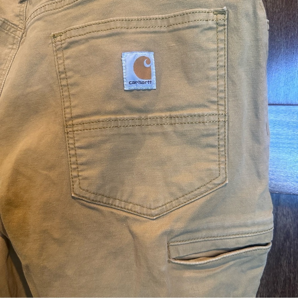 Carhartt Men's Khaki Chinos - Picture 6 of 7